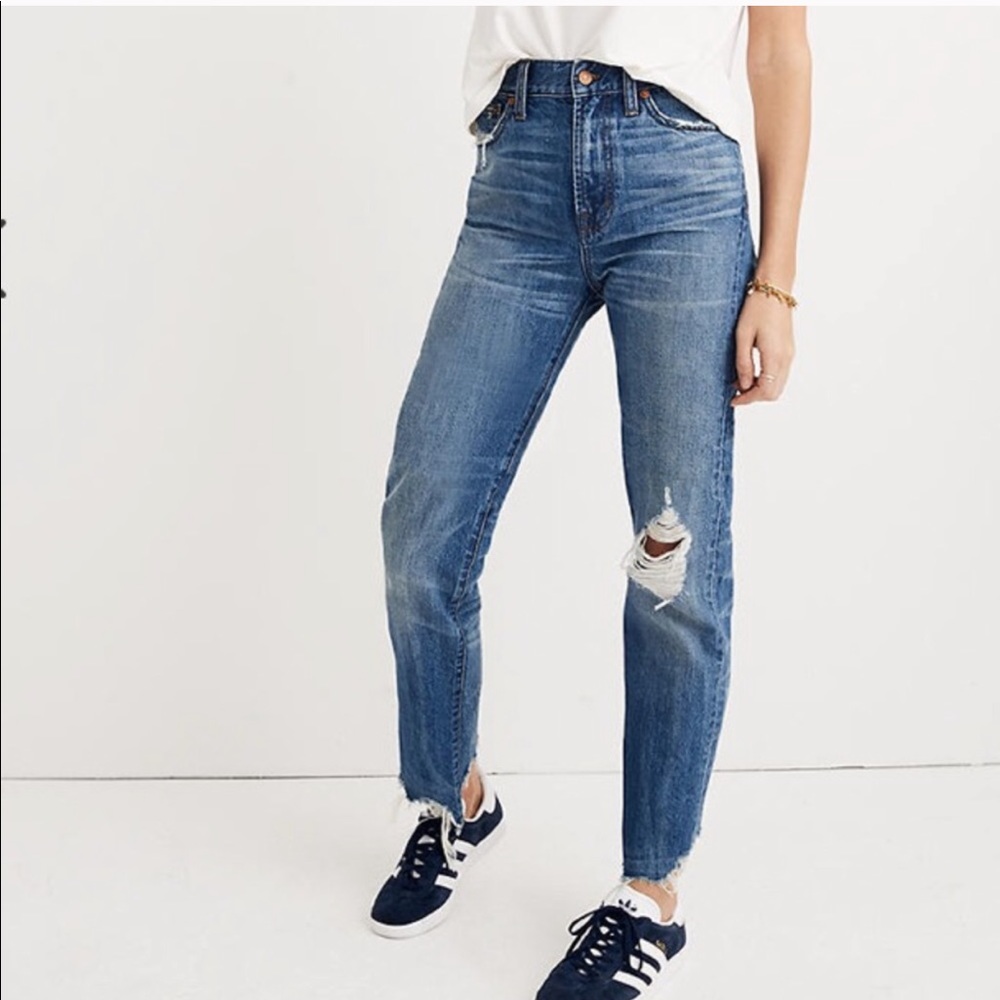 Madewell The Perfect Summer Jean Distressed Sz 26